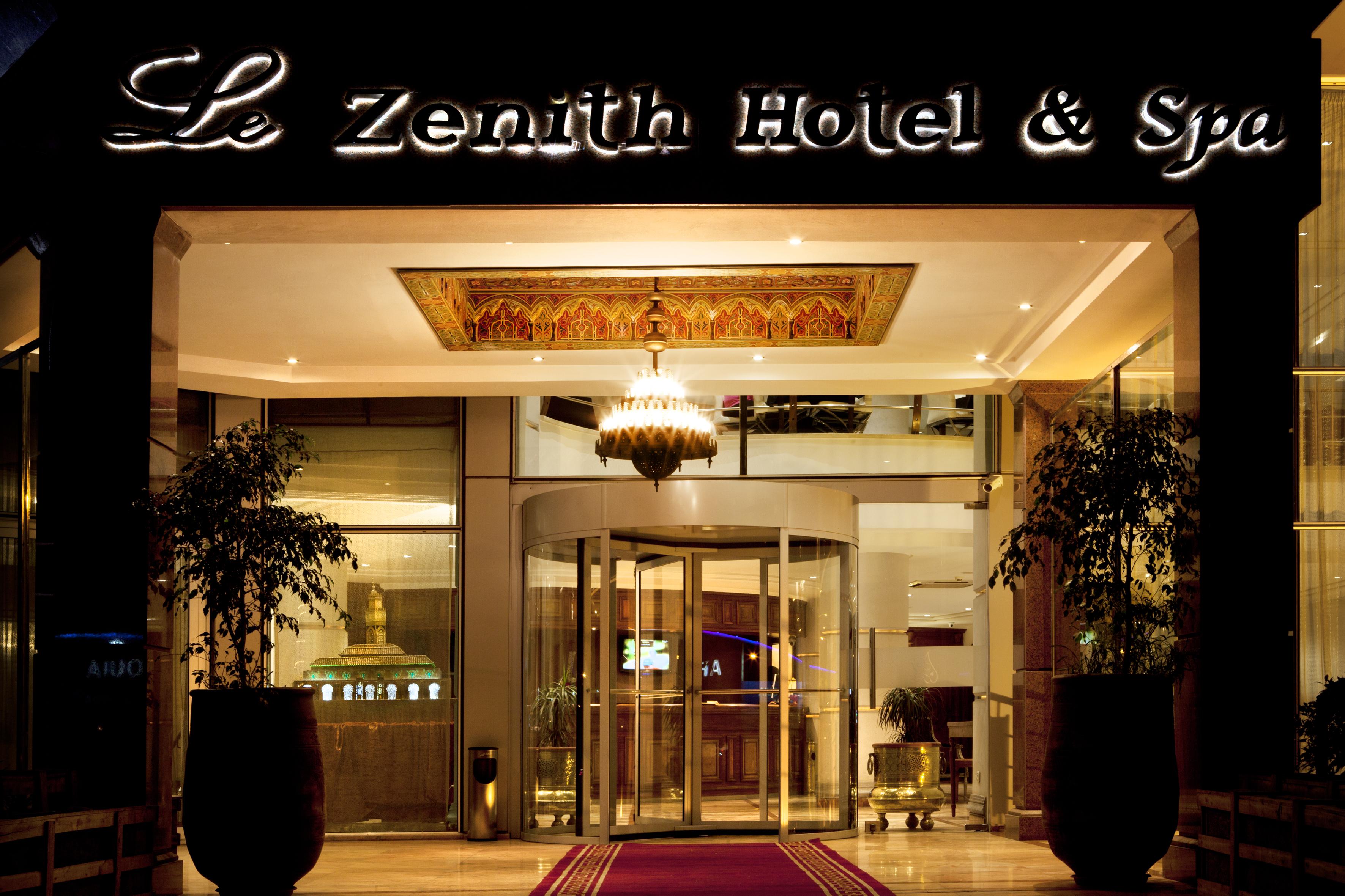 Le Zenith Hotel&Spa Casablanca Exterior foto